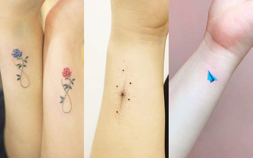 ideias tatuagem pulso feminina pequena