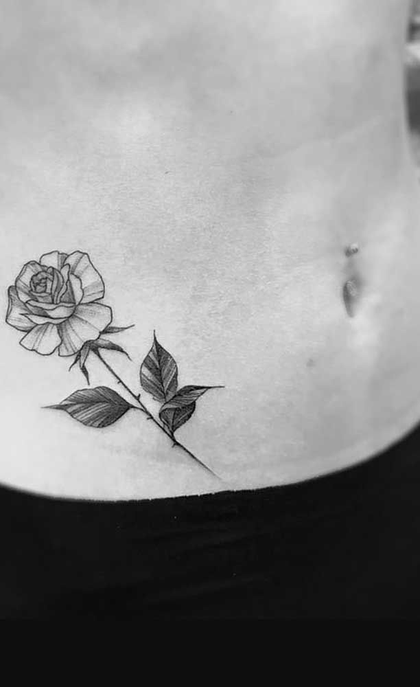 tatuagem abdômen