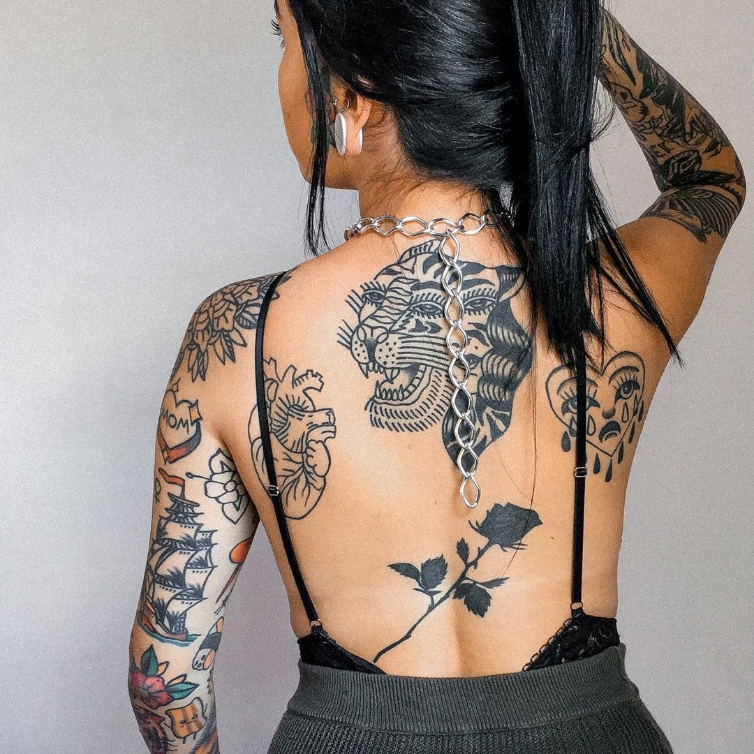 desenhos de tatuagem costas delicados
