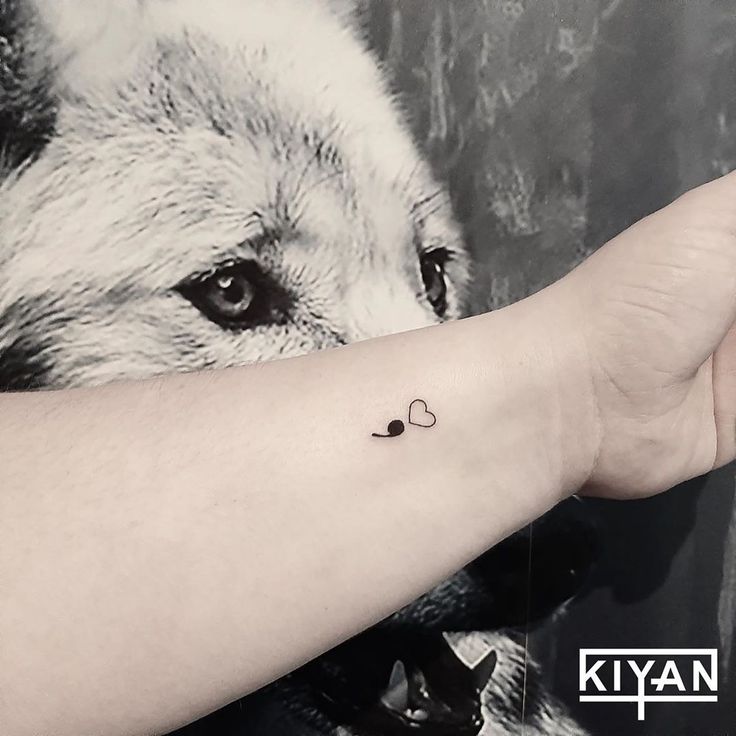 ponto e vírgula significado tatuagem
