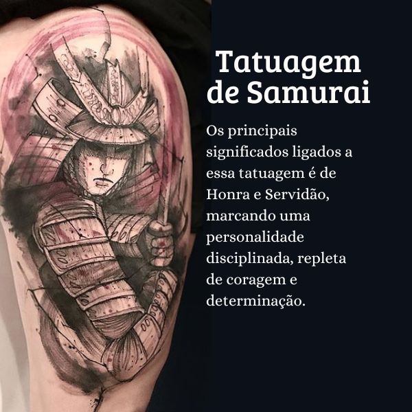 tatuagem guerreiro japonês significado