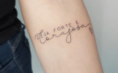 tatuagem de frase