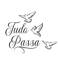 Tudo passa tattoo