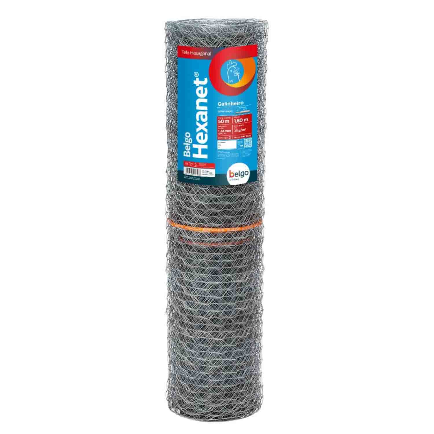 tela galvanizada 50 metros galinheiro