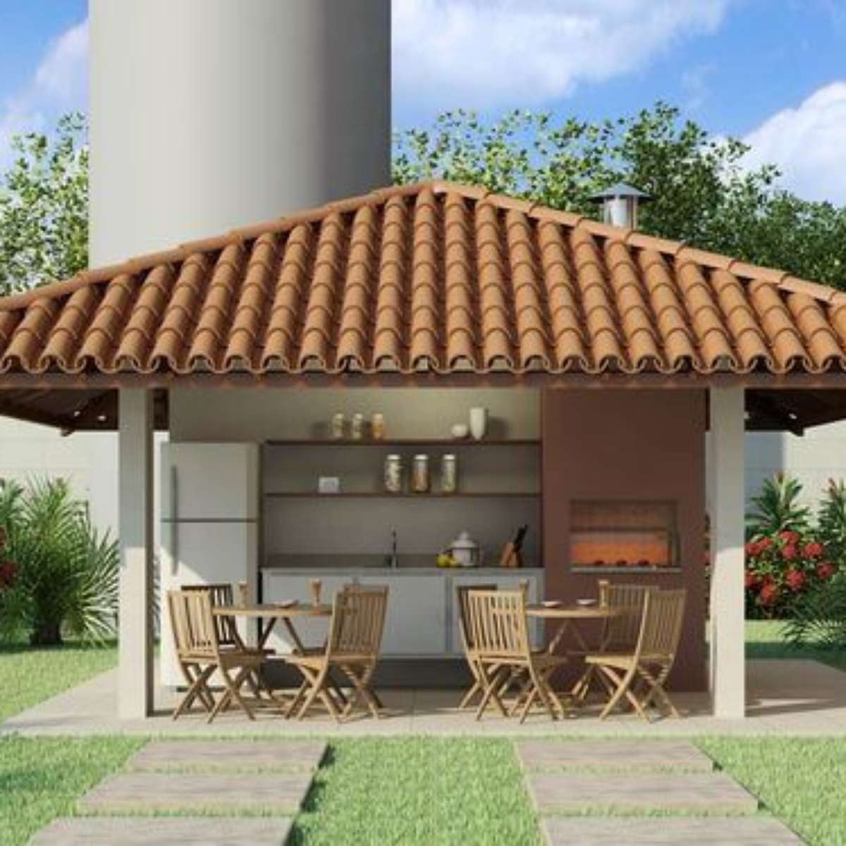 casas com telhado colonial atualizado