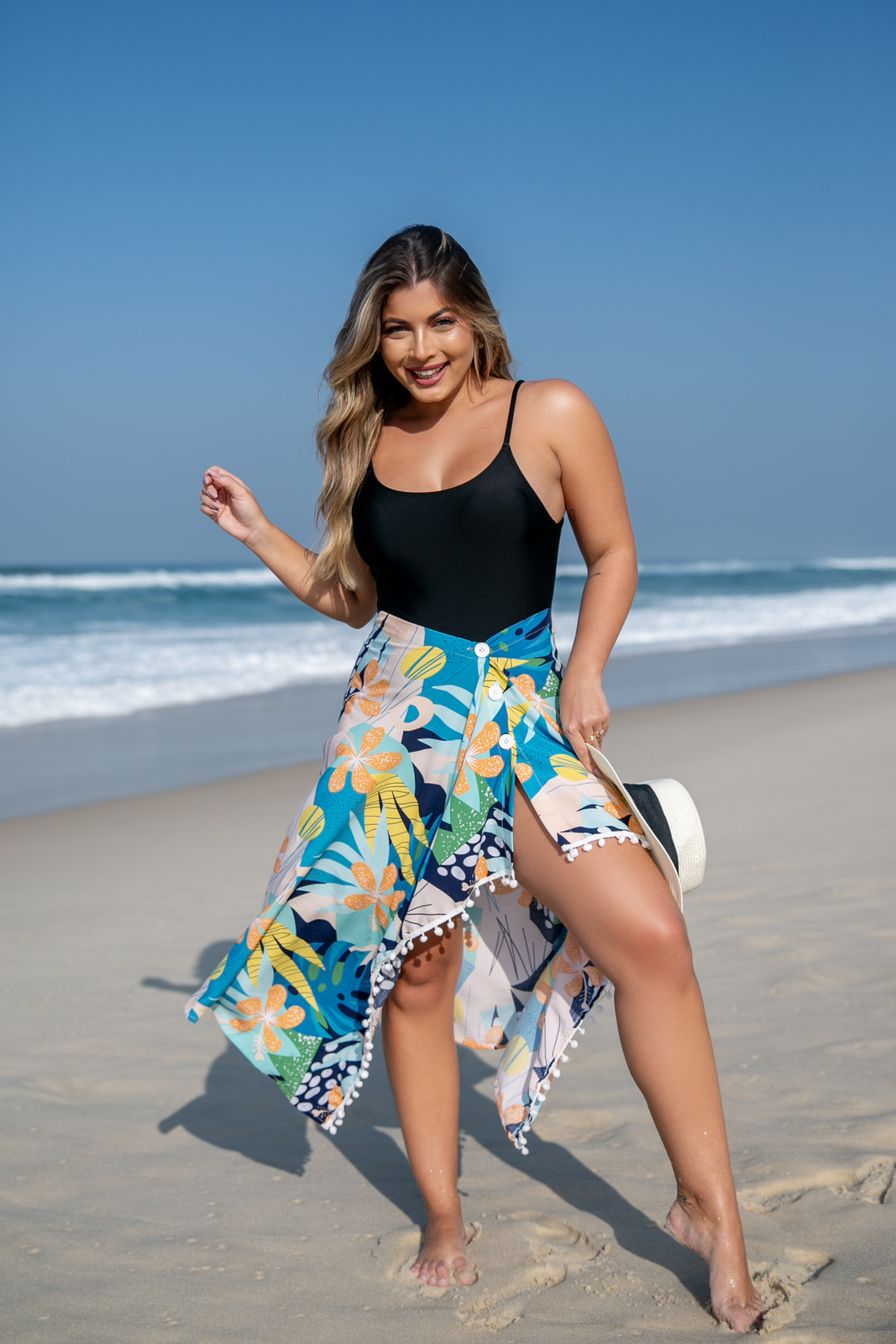 saída de praia algodão orgânico