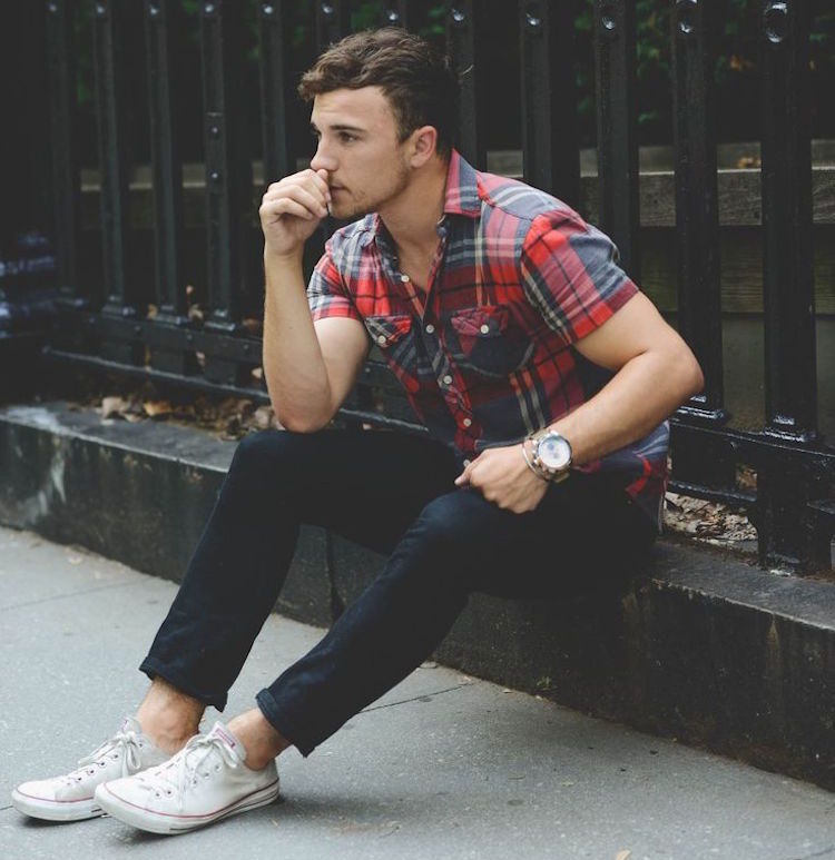 como usar Converse branco