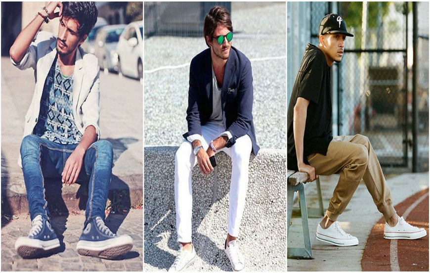 estilo Converse branco