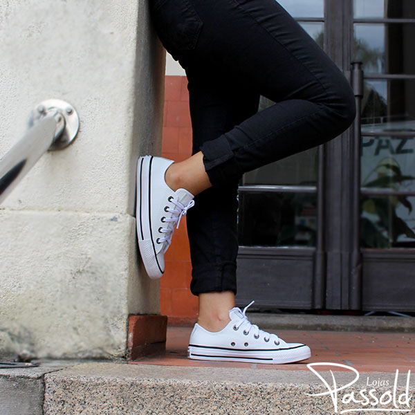 estilo Converse branco
