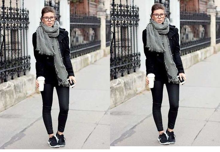 looks com tênis fila preto