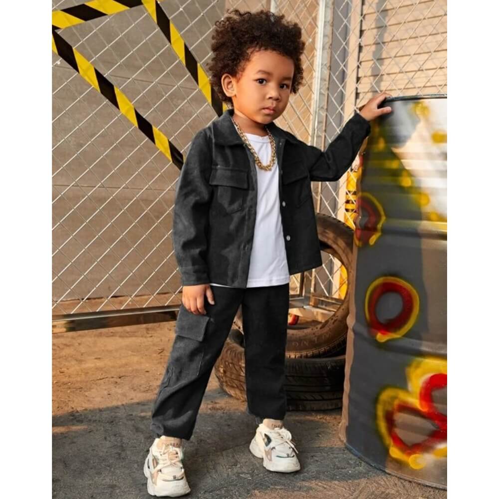 moda infantil tênis preto