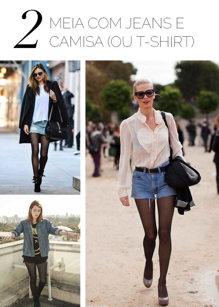 looks com tênis meia e jeans