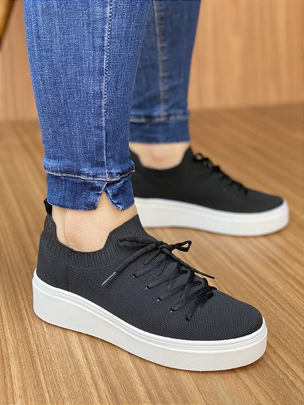 tênis meia alta feminino