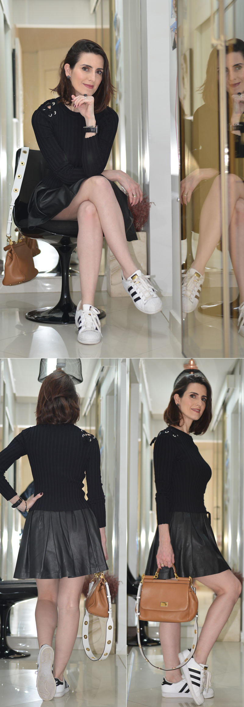 tênis preto feminino para todos os dias