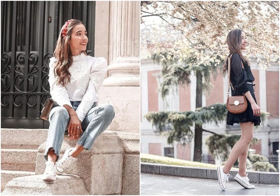 look monocromático preto