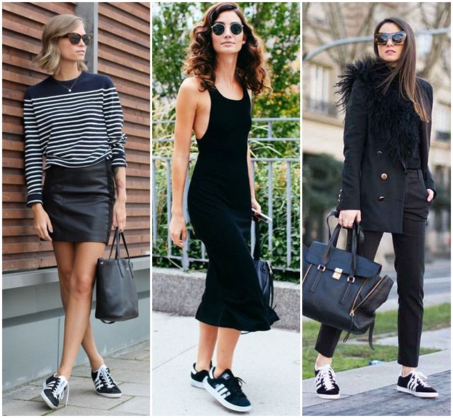 tênis preto feminino para trabalho
