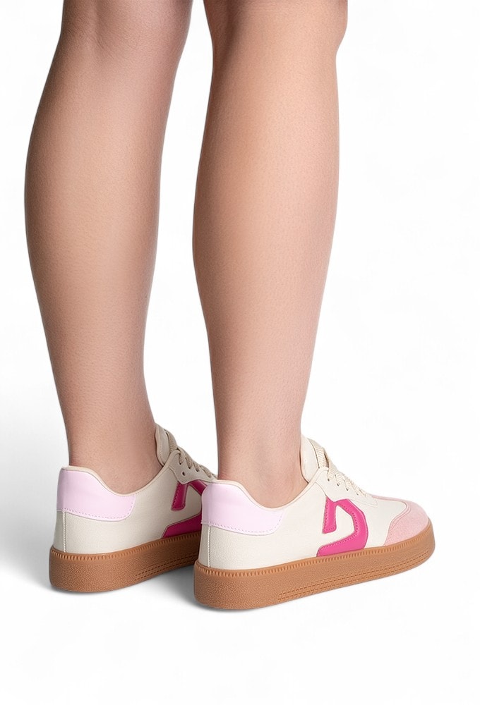 tenis rosa looks