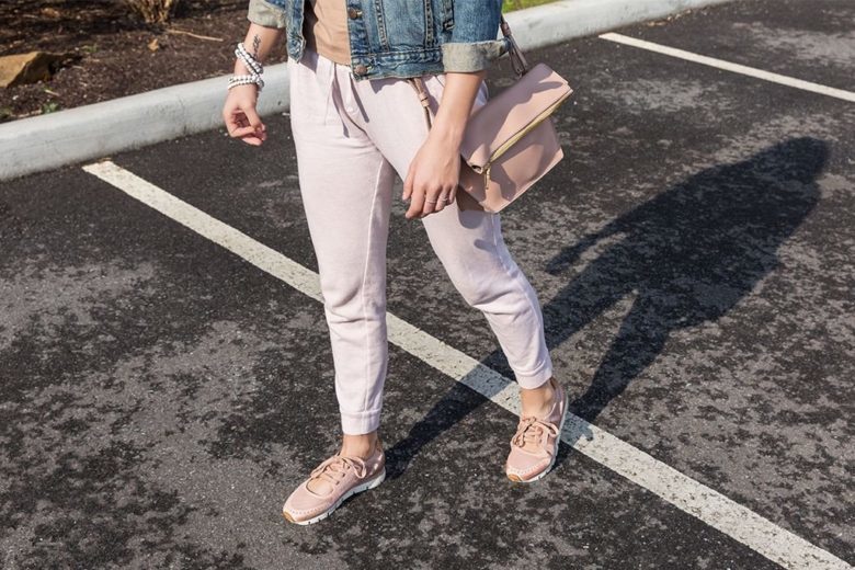 tenis rosa looks