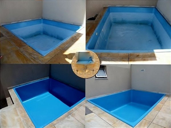 pintar piscina de fibra passo a passo