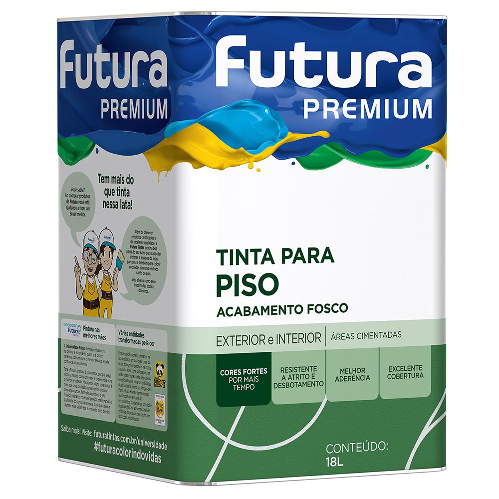 tinta para calçada 18 litros