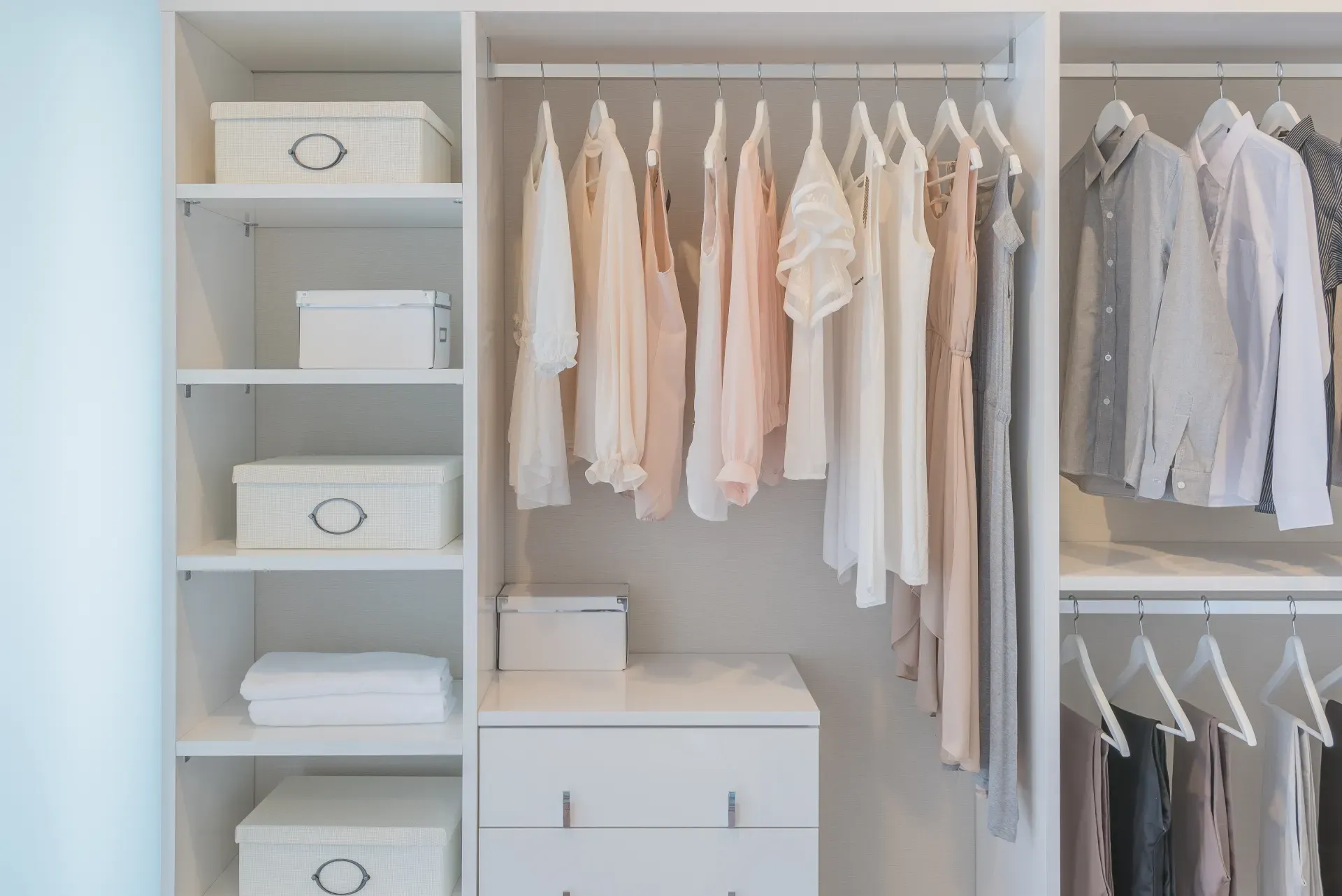 gavetas organizadoras guarda roupa casal