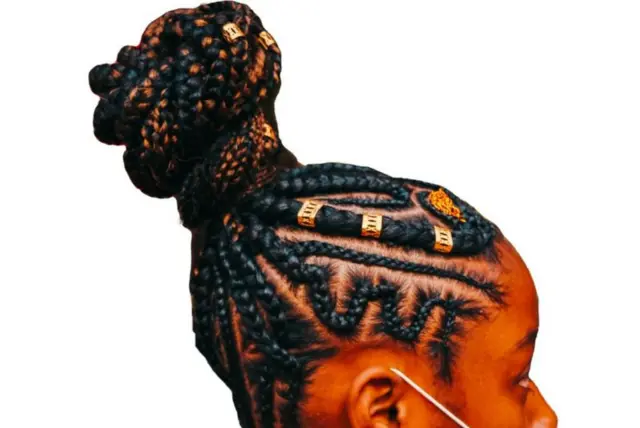 cabelo trançado