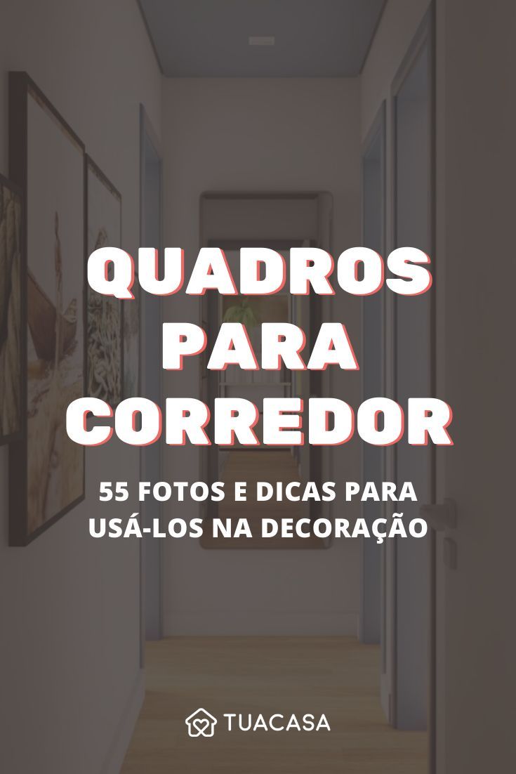 galeria de fotos no corredor