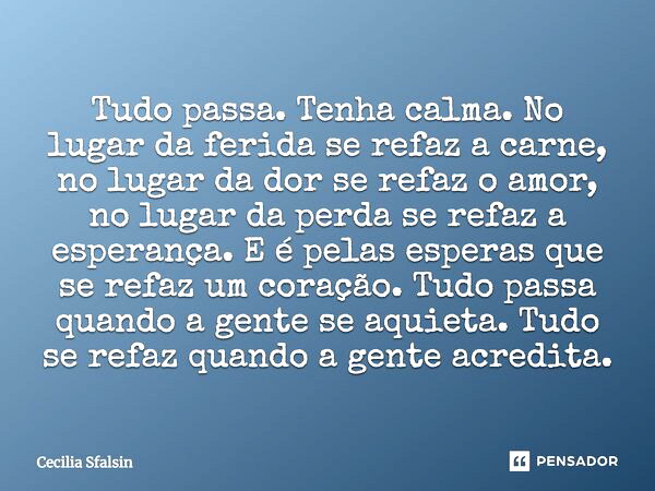 tudo passa mensagem