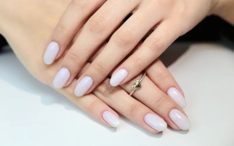 unhas de casamento
