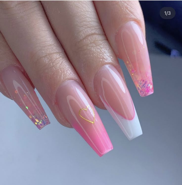 unha decorada bailarina
