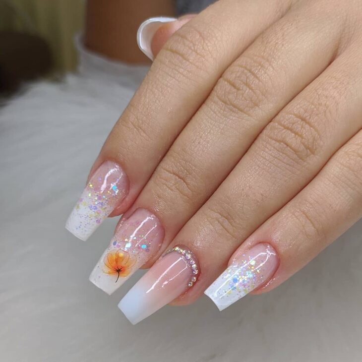 unha decorada bailarina