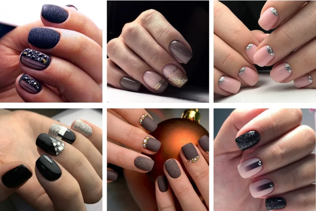 unhas decoradas curtas passo a passo