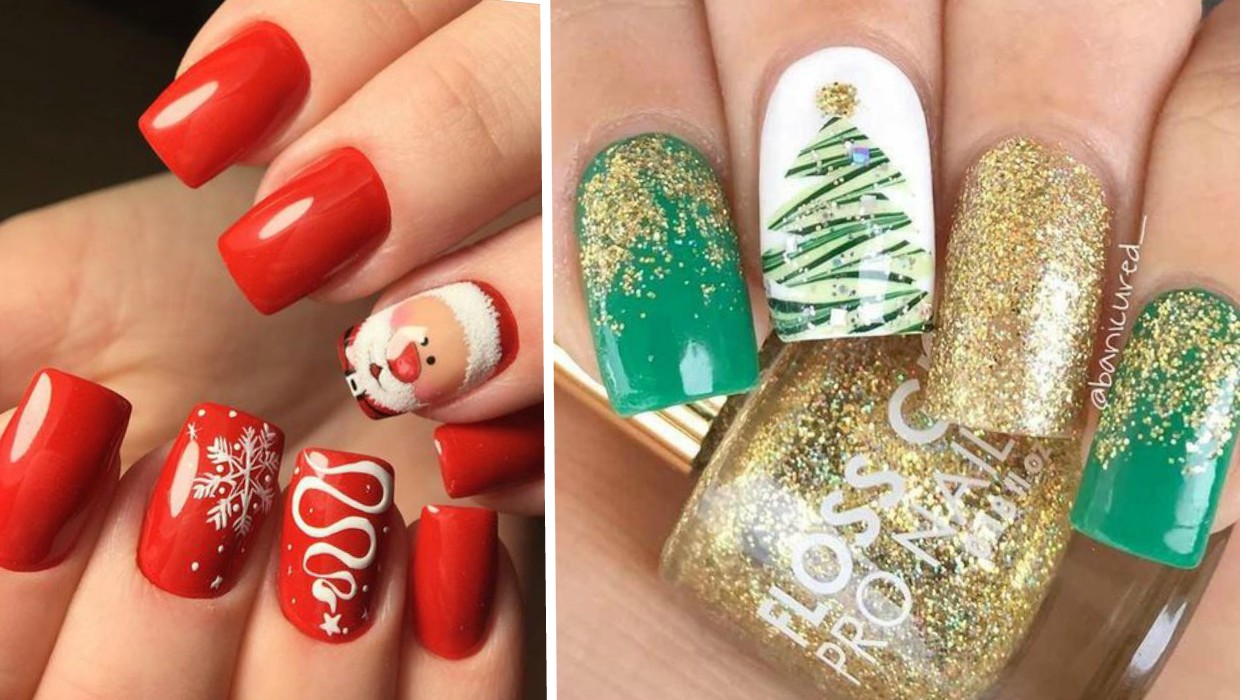 nail art natal