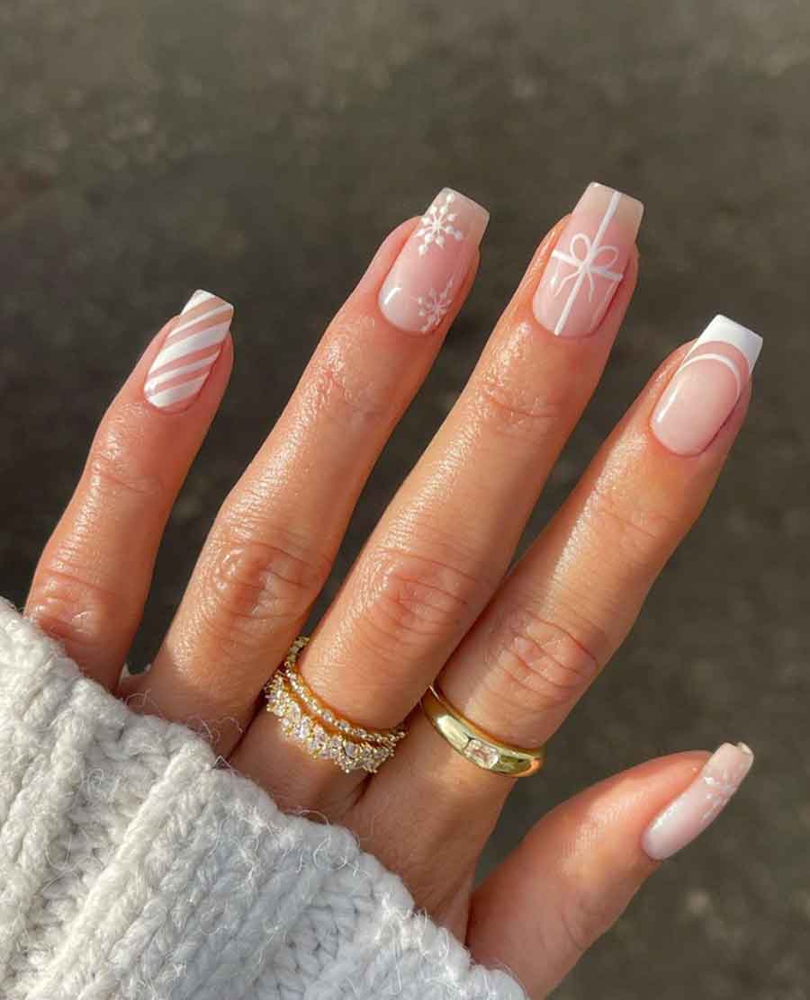 nail art natal