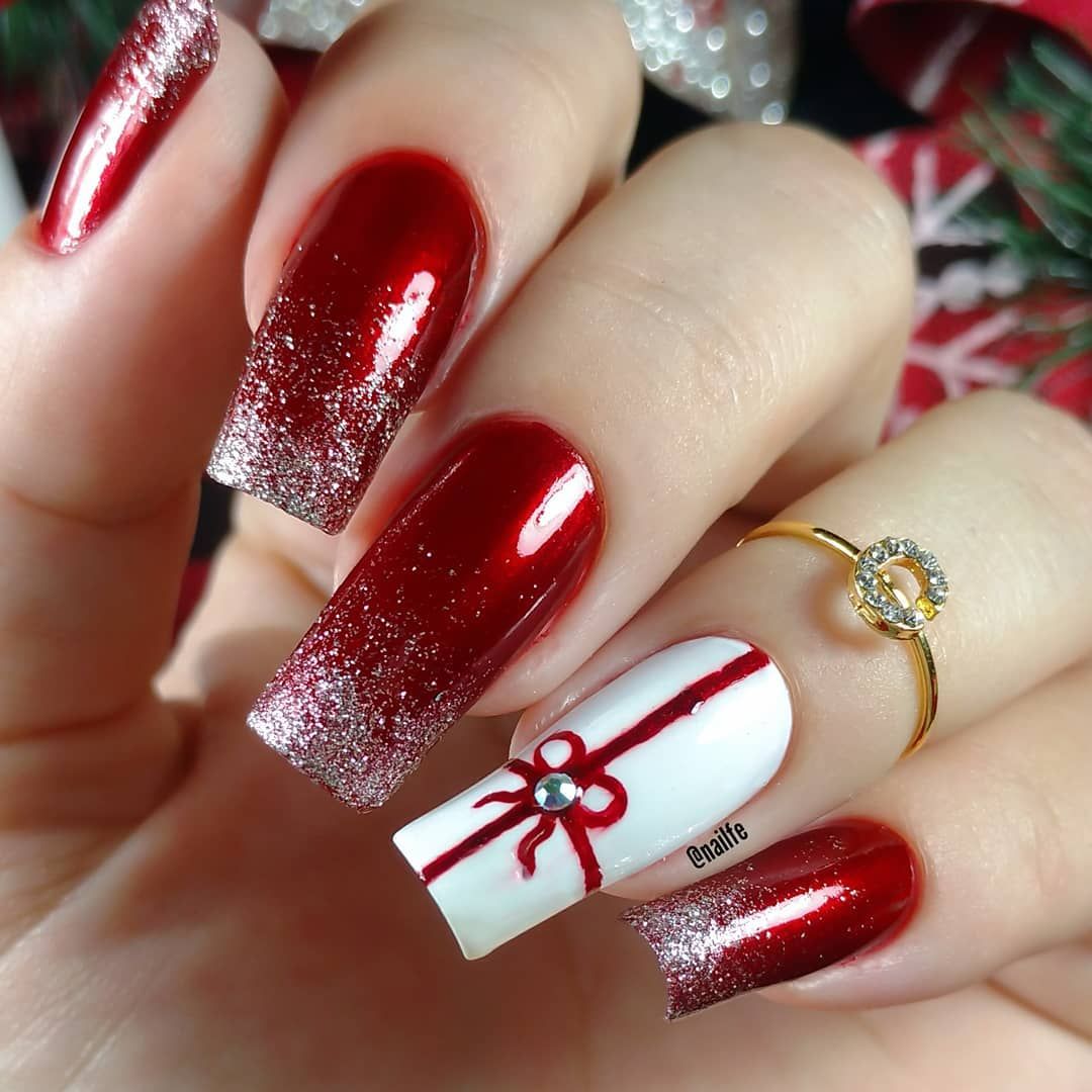 nail art natal