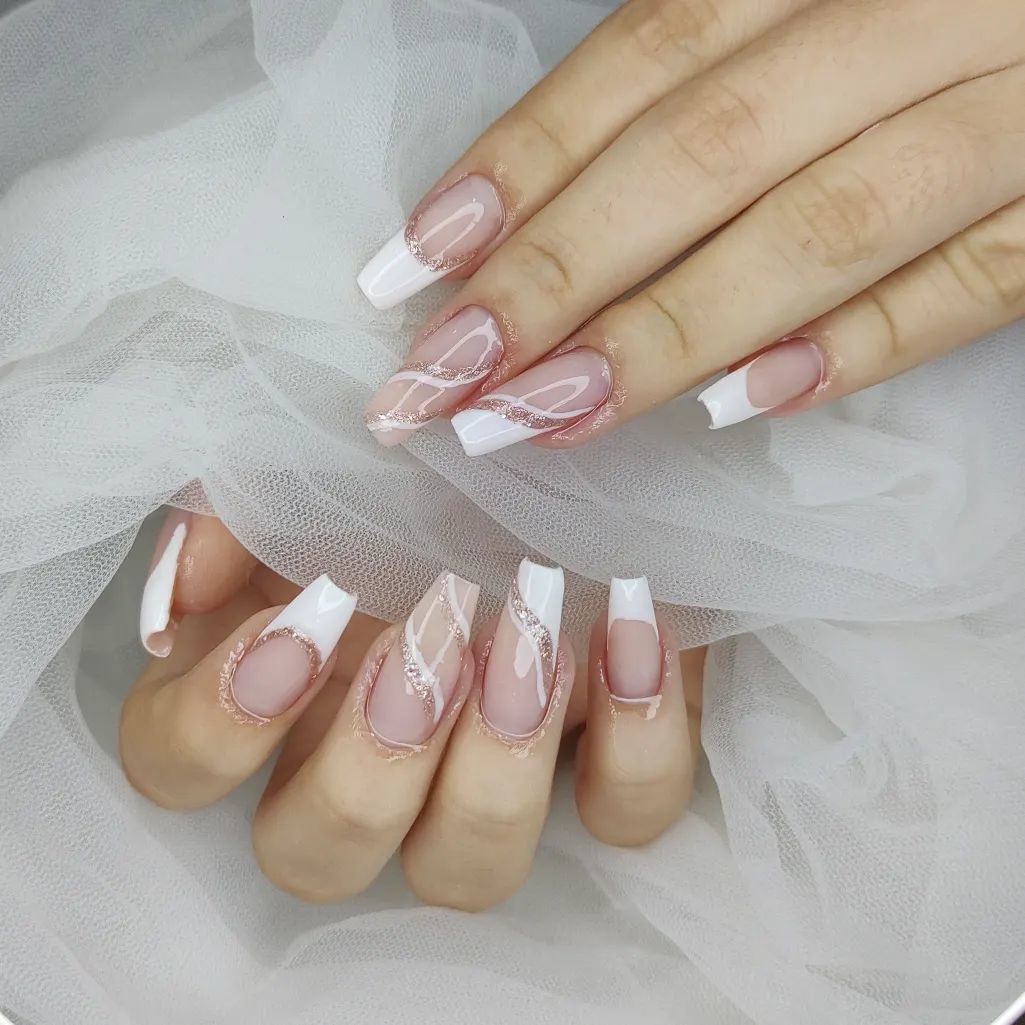 nail art francesinha