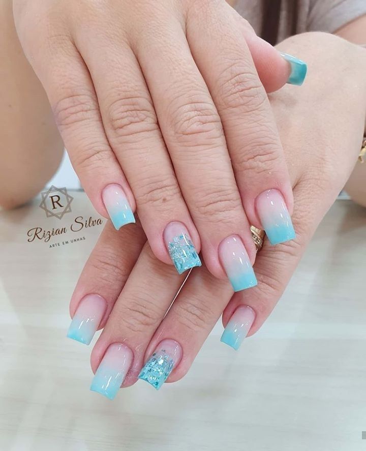 francesinha azul