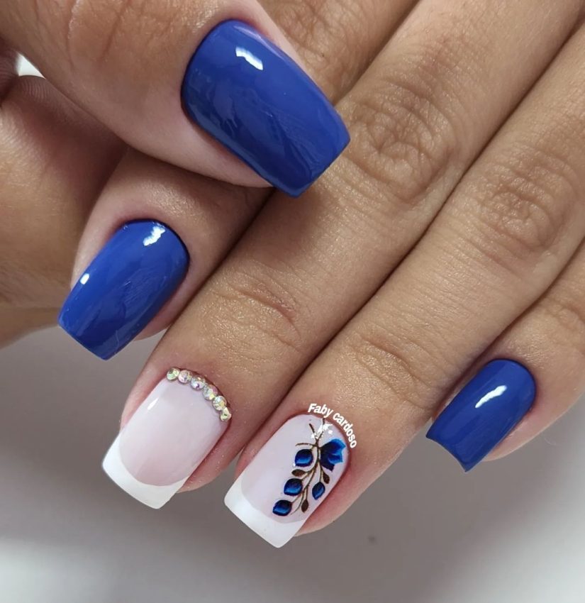 francesinha azul