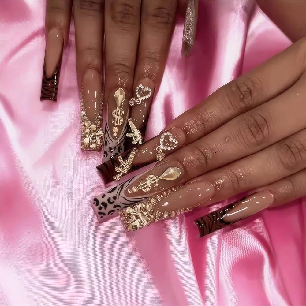 decoração de unhas grandes