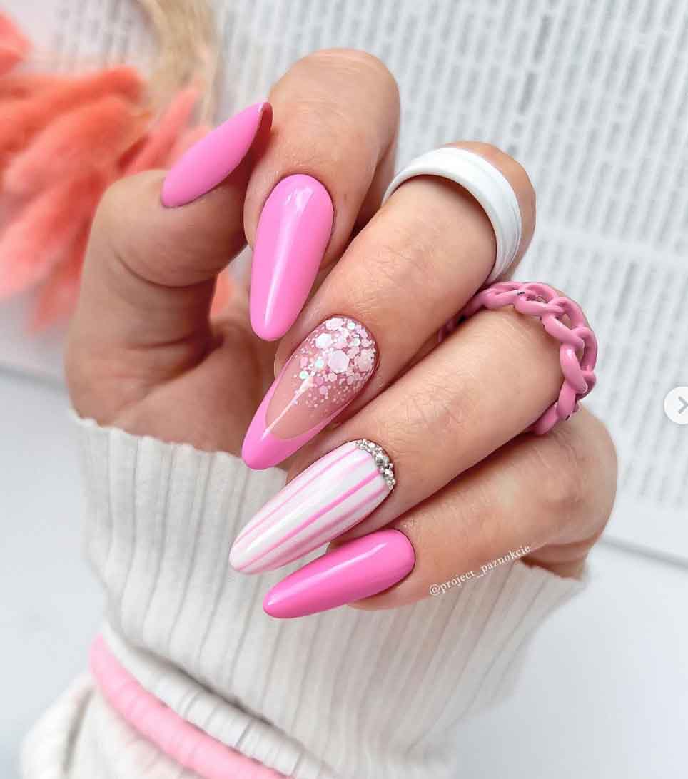 decoração de unhas grandes