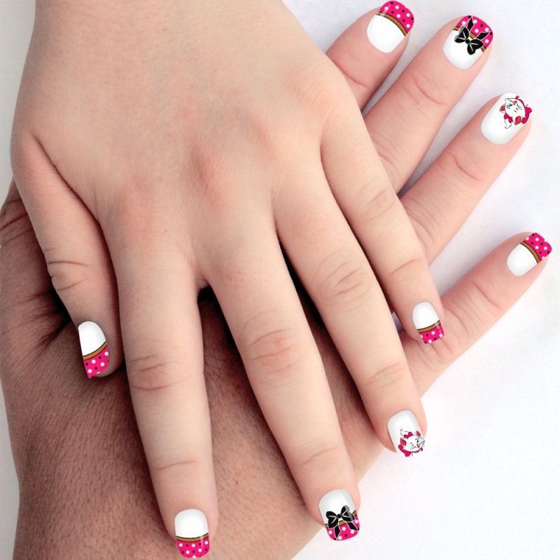 manicure infantil simples