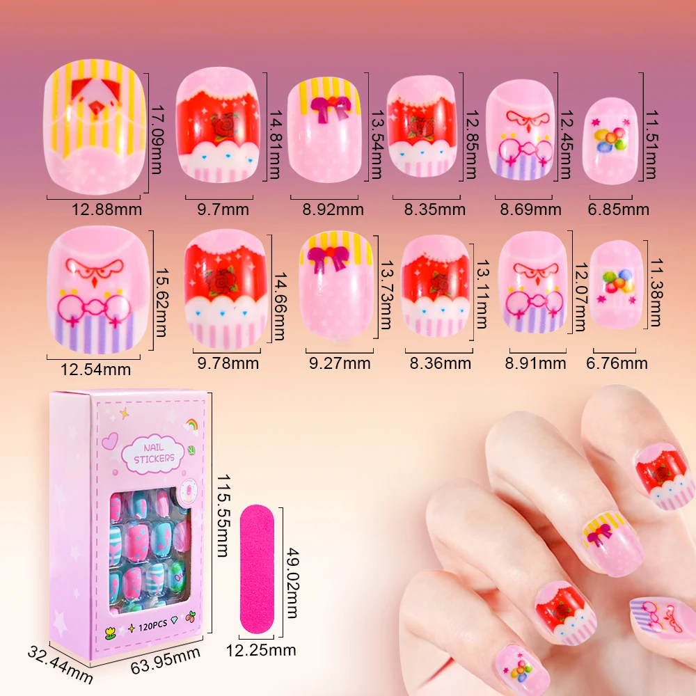 unhas fáceis para crianças