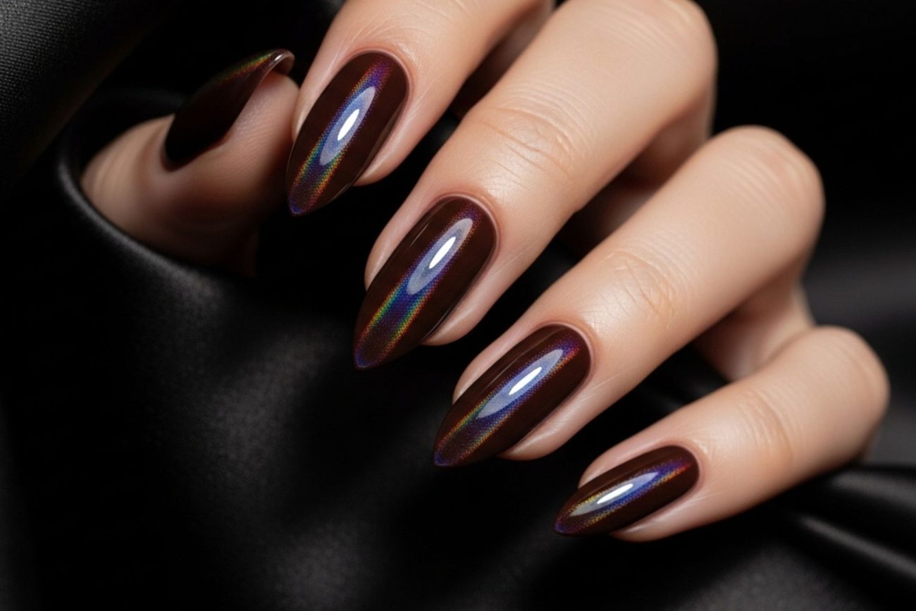 efeito 3D nas unhas