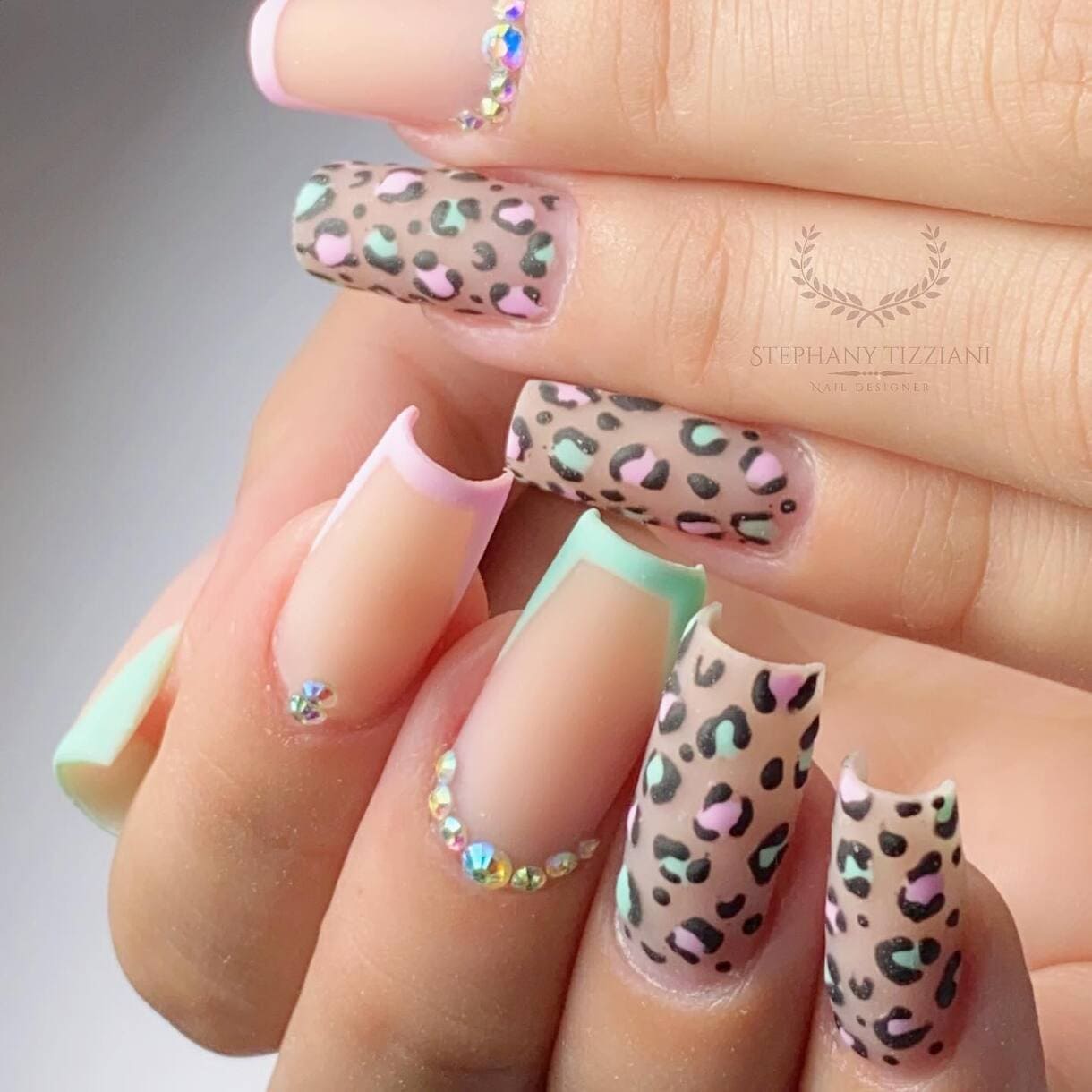 nail art oncinha