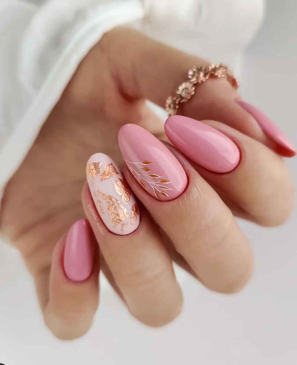 unha rosa bebe casamento