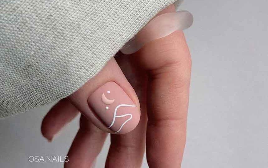 Nail art simples