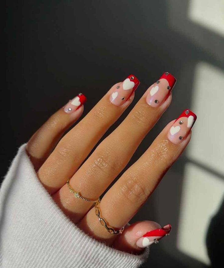 como decorar unhas vermelhas