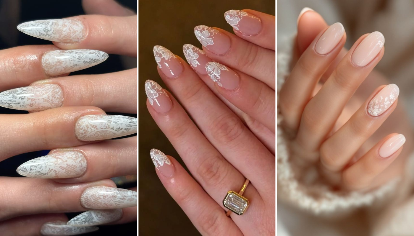 unha decorada metalizada