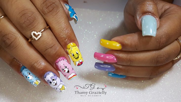 nail art ursinho