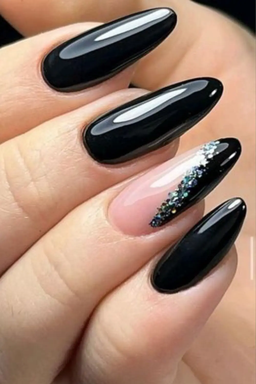 nail art preta